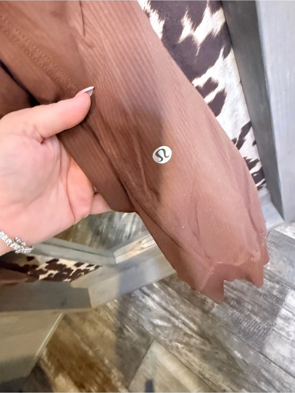 lululemon athletica Brown Track Joggers